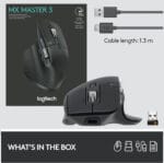 Logitech MX Master 3 (Graphite) - prix maroc