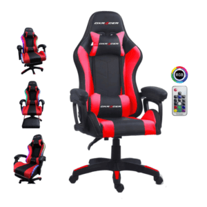 Chaise Gamer DxRacer Rouge RGb - prix maroc