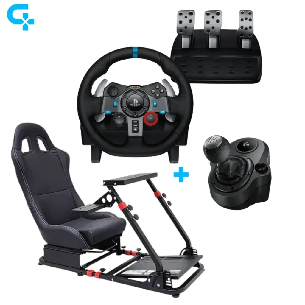Logitech G29 avec PlaySeat GY033B et Shifter - prix maroc