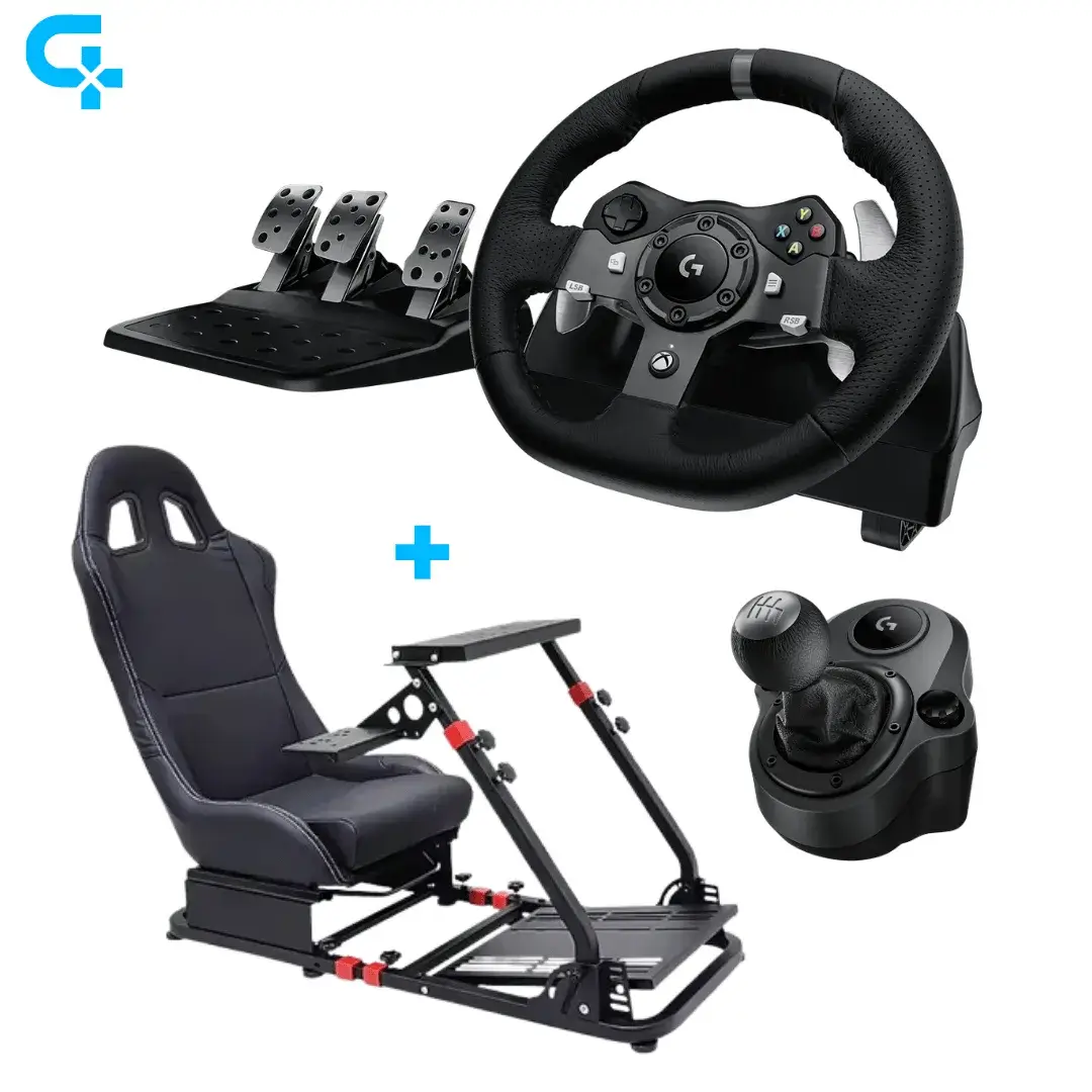 Logitech G920 avec PlaySeat GY033B et Shifter - prix maroc Logitech G920 avec PlaySeat GY033B et Shifter - prix maroc