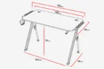 Bureau Gamer RGB TD 02