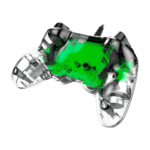 Manette filaire lumineuse Officielle PS4 Vert Nacon - prix maroc