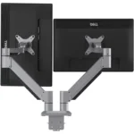 Support Ecran LCD Pc Pour 2 Moniteurs De 13" à 27" UPERGO OZ-2