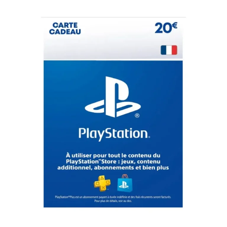 Carte PlayStation Network 20€ - Psn Maroc