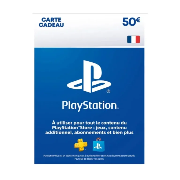 Carte PlayStation Network 50€ - Psn Maroc
