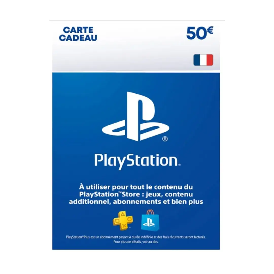 Carte PlayStation Network 50€ Carte PlayStation Network 50€ - Psn Maroc