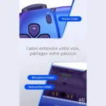 Manette PS5 sans fil Chroma Indigo - prix maroc