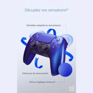 Manette PS5 DualSense Sony Sans Fil – Chroma Indigo