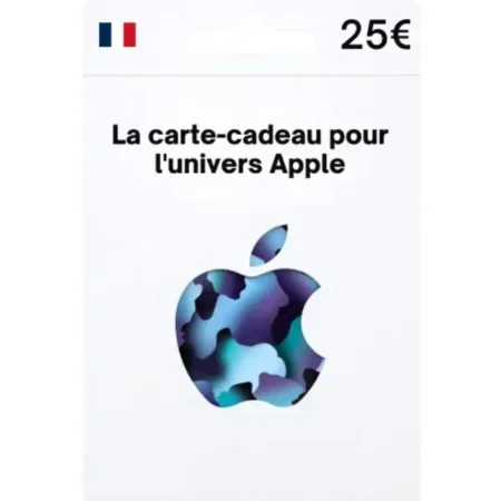 Carte iTunes 25€ Maroc