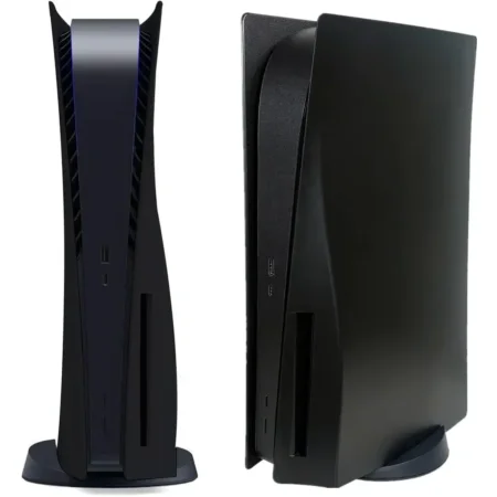 Coque Plastique Ps5 Disc Noir - Prix Maroc