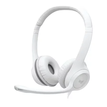 Logitech USB Headset H390 Blanc - GamePlus