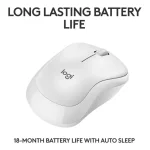 Logitech M240 Silent White