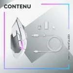 Logitech G G502X Plus Blanc