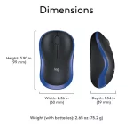 Logitech Wireless Mouse M185 Blue