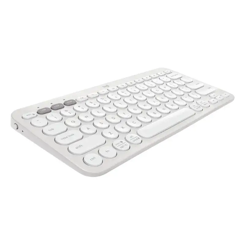 Logitech Pebble Keys 2 K380s - White Logitech Pebble Keys 2 K380s Blanc - Prix Maroc