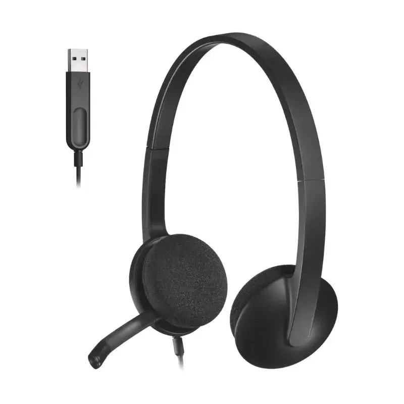 Logitech USB Headset H340 Logitech USB Headset H340 - Prix Maroc