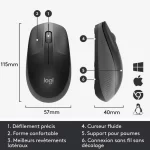 Logitech M190 Charbon - GamePlus