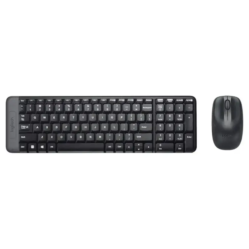 Logitech Desktop MK220 Sans-fil - AZERTY Logitech Desktop MK220 Sans fil - Prix Maroc