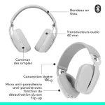 Logitech Zone Vibe 100 Blanc - GamePlus