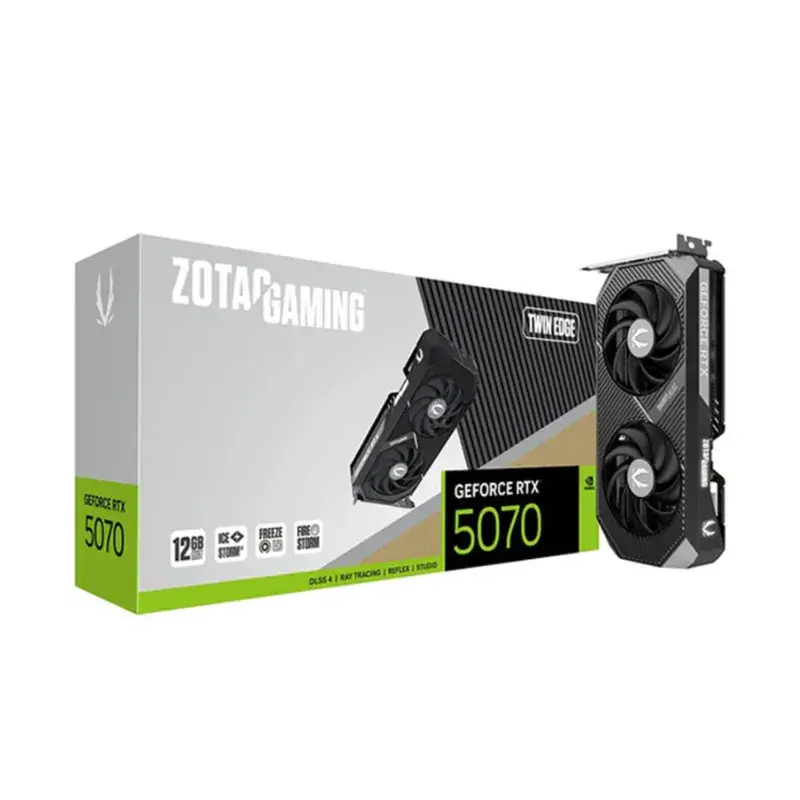 ZOTAC GAMING GeForce RTX 5070 12Gb Twin Edge ZOTAC GAMING GeForce RTX 5070 12Gb Twin Edge