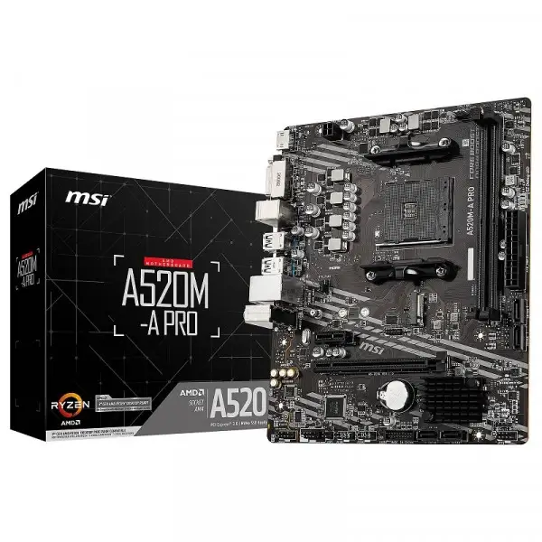 MSI A520M-A PRO - Prix Maroc