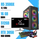 Setup Complet PC Gamer Ryzen 5 3500X / 16GB / 512GB SSD / RTX 3050 8GB