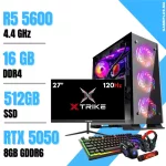 Setup Complet PC Gamer Ryzen 5 5600 / 16GB / 512GB SSD / RTX 5050 8Gb